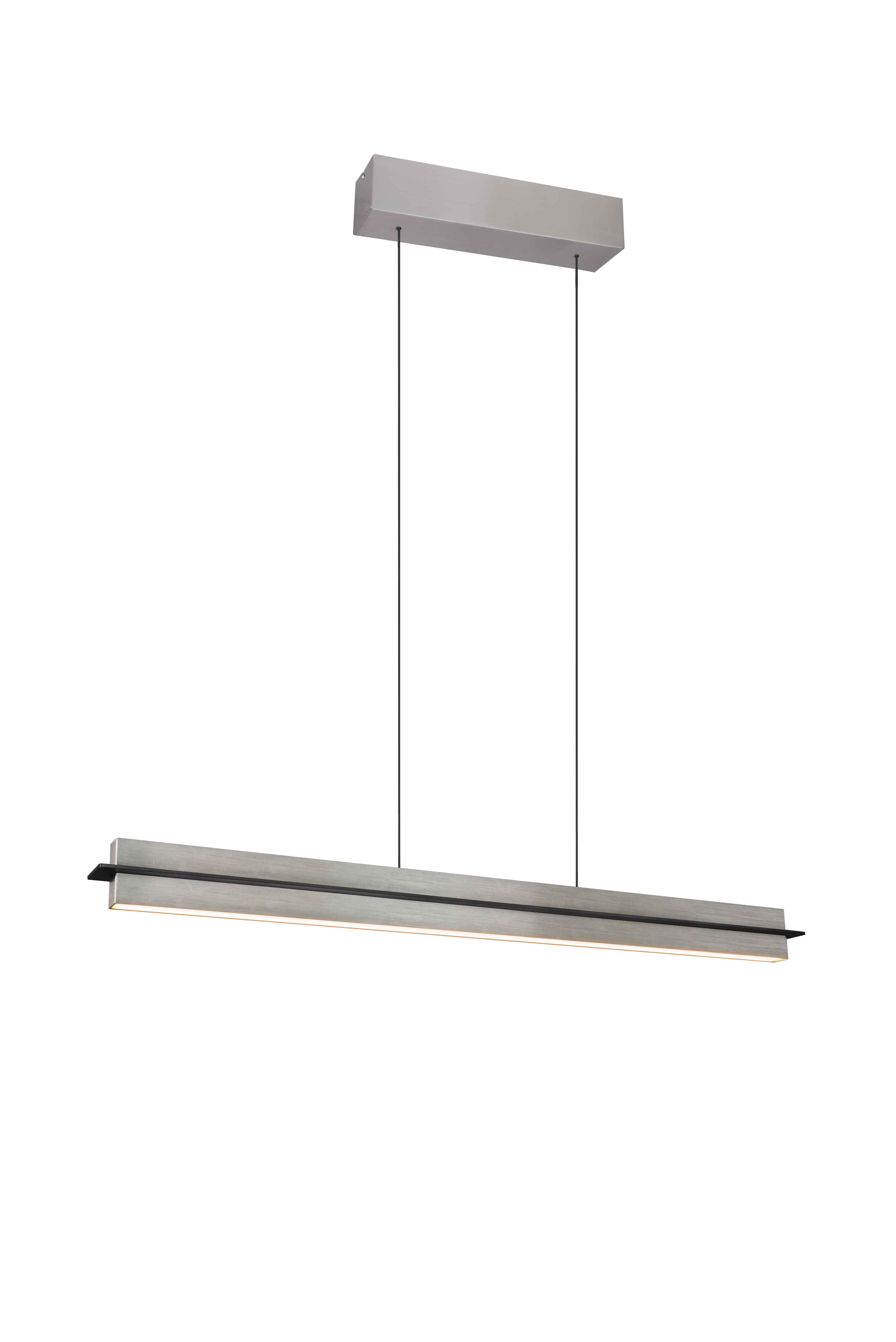 foto del prodotto lampada a sospensione led, metallo, acciaio, l 95 cm, emerson