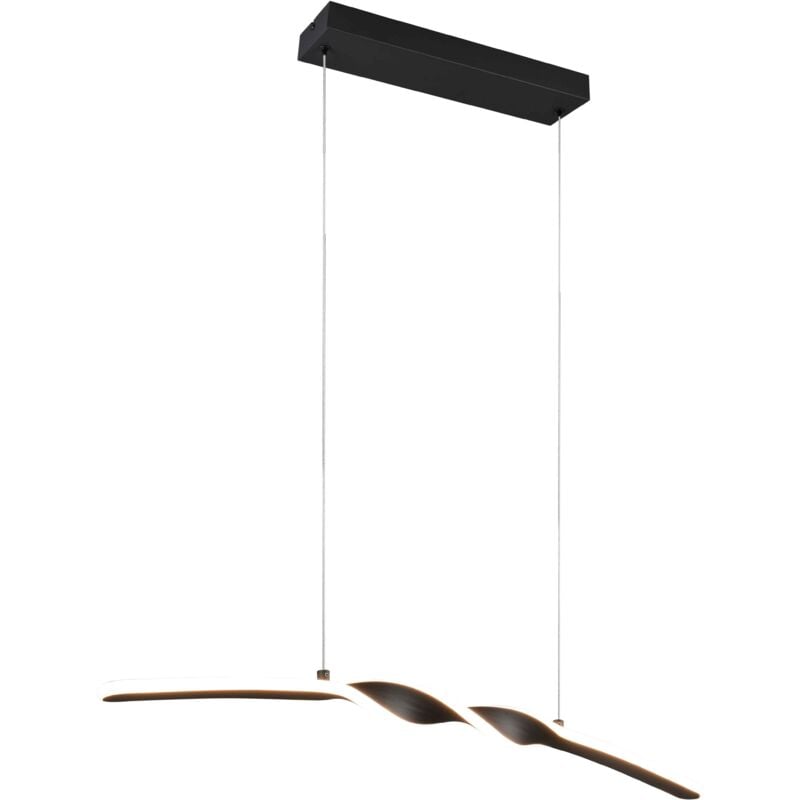 immagine 0 del prodotto lampada a sospensione led, metallo, nero, l 80 cm, ginko