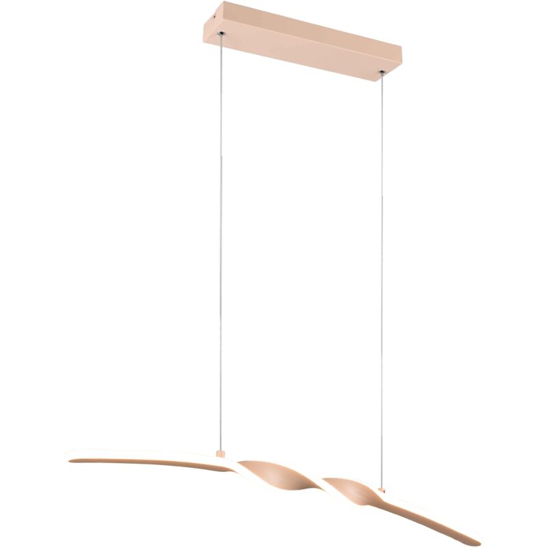 foto del prodotto lampada a sospensione led, metallo, sabbia, l 80 cm, ginko