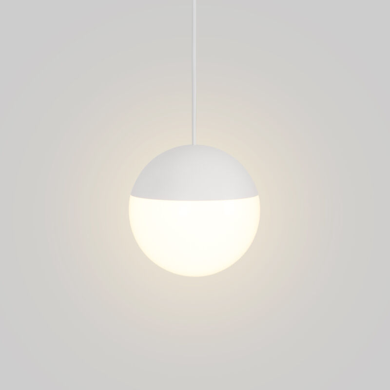 foto del prodotto lampada a sospensione led sferica astro 9w luce calda flos string light sphere