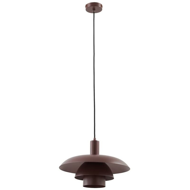 foto del prodotto lampada a sospensione lindby elorri, marrone, metallo, 38 cm