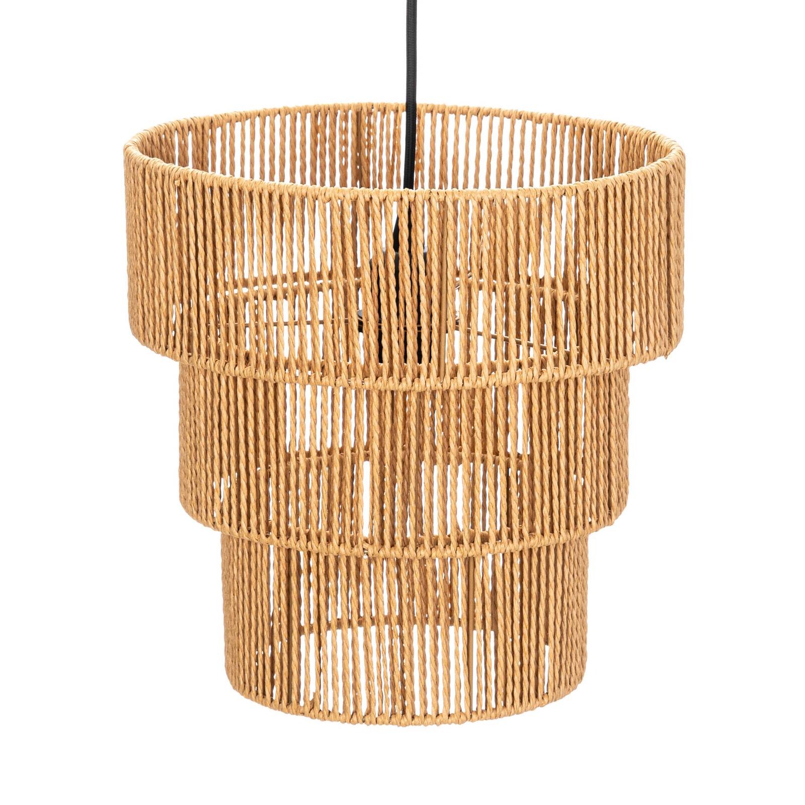 foto del prodotto lampada a sospensione lindby elvoria, erba, 30 cm, e27