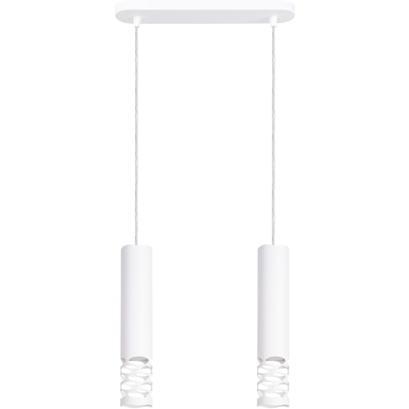foto del prodotto lampada a sospensione liro bianco 33x125x6cm sollux