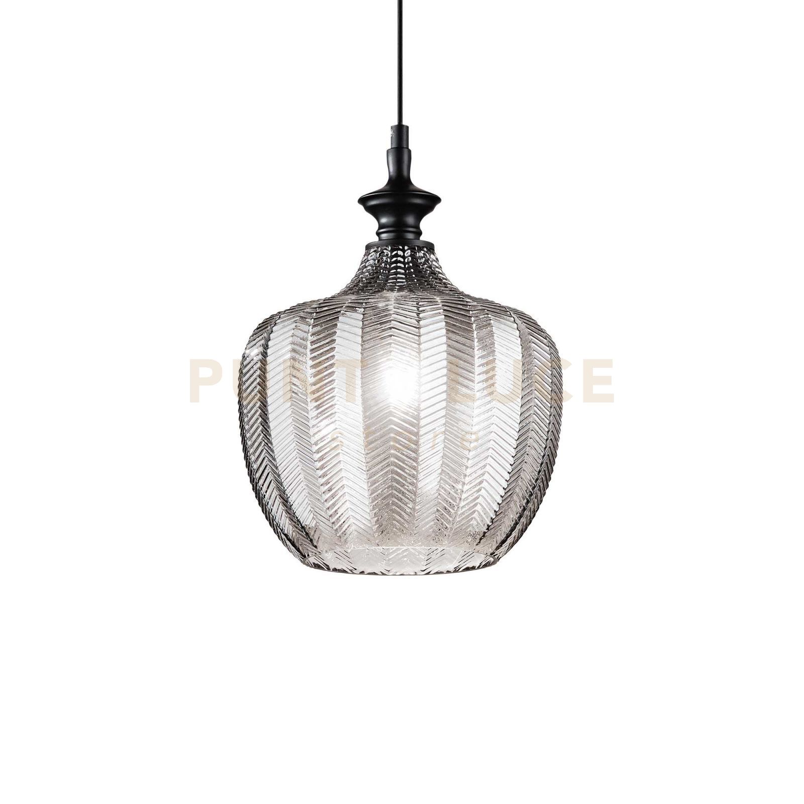 foto del prodotto lampada a sospensione lord sp1 fume 
