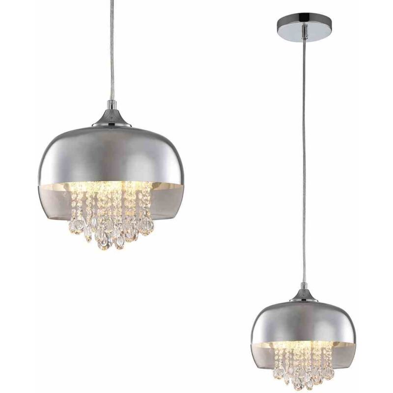 foto del prodotto lampada a sospensione luna 1xe14 led