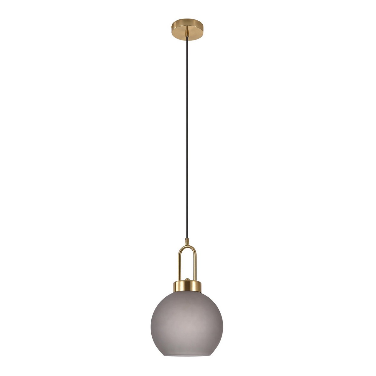 foto del prodotto lampada a sospensione luton, ottone, vetro, 20x20x33 cm, epikasa