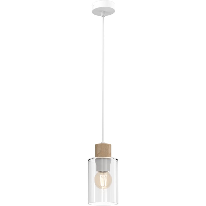foto del prodotto lampada a sospensione madera 1xe27