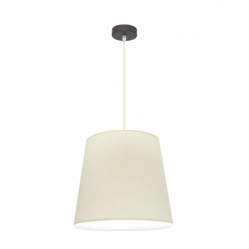 foto del prodotto lampada a sospensione maldivas 1xe27 marrone beige reg.40d de fabrilamp