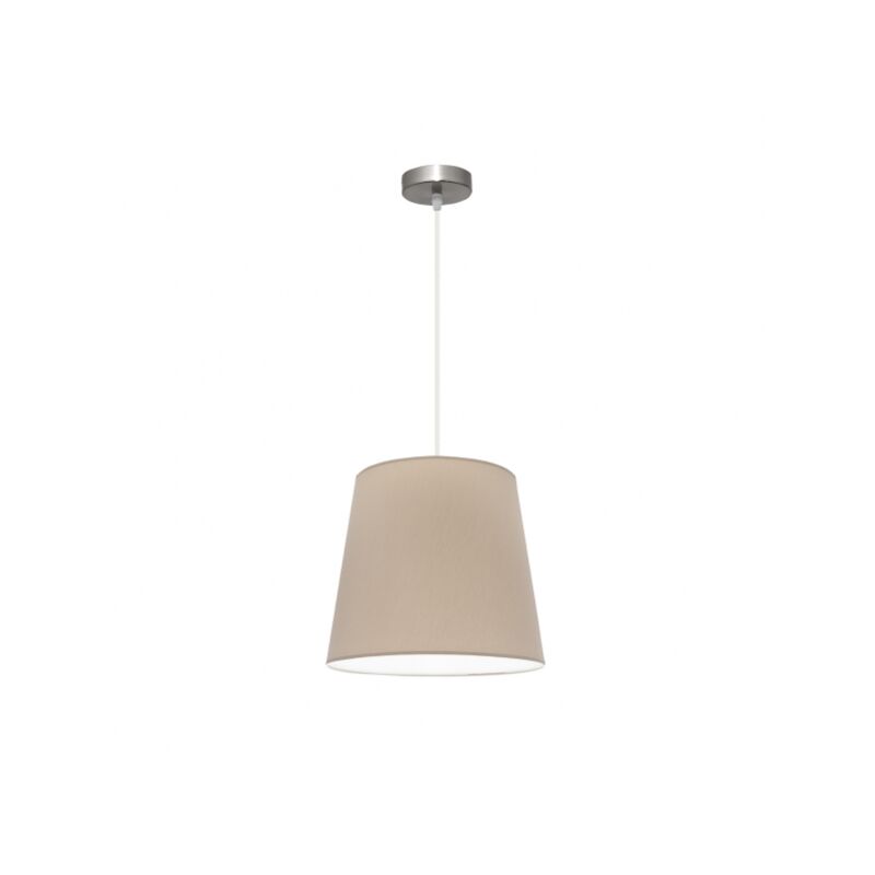foto del prodotto lampada a sospensione maldivas 1xe27 nickel stone reg.35d de fabrilamp