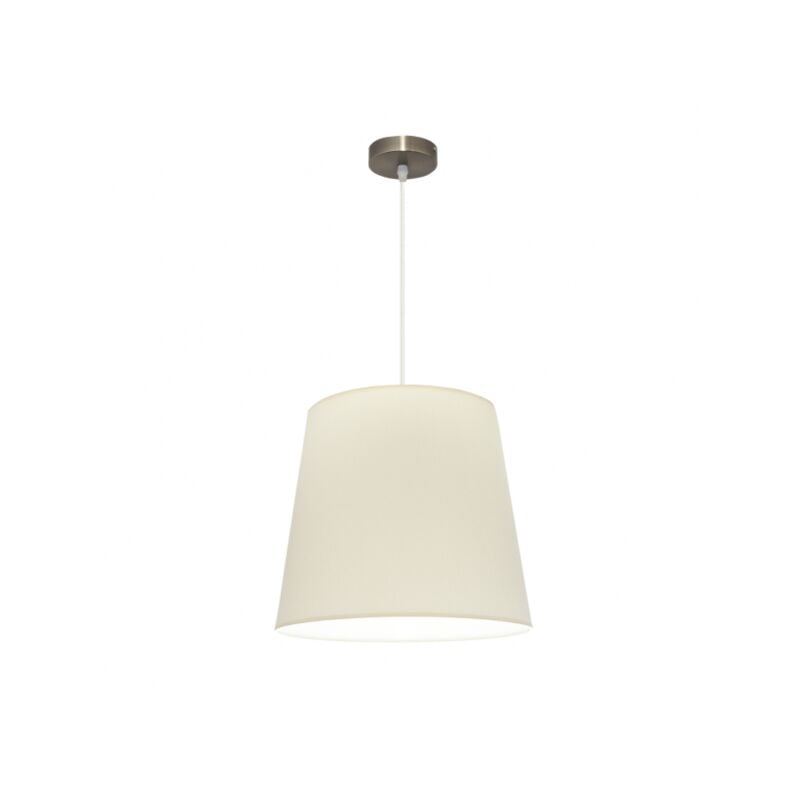foto del prodotto lampada a sospensione maldivas 1xe27 pelle beige reg.40d de fabrilamp
