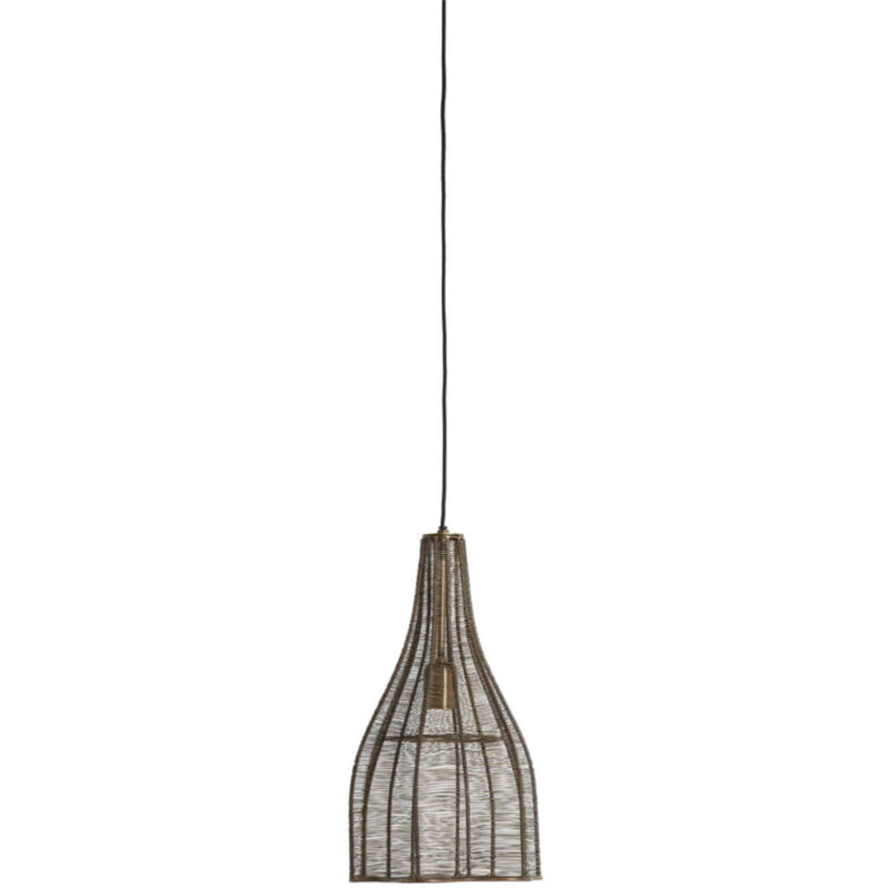 foto del prodotto lampada a sospensione mariama bronzo light living