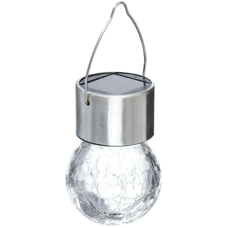 foto del prodotto lampada a sospensione marty in vetro argento d6cm atmosphera cr ateur d int rieur