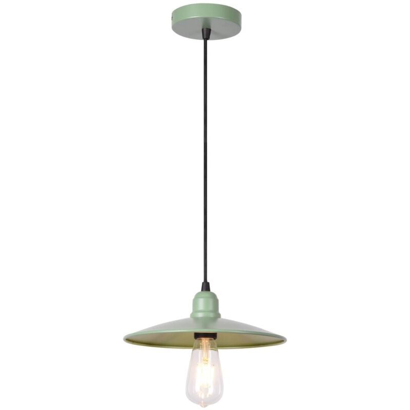 foto del prodotto lampada a sospensione metallo kato ii verde