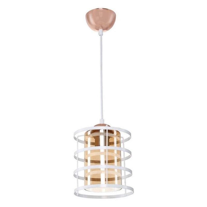 foto del prodotto lampada a sospensione metallo mira asz1261 colore bianco