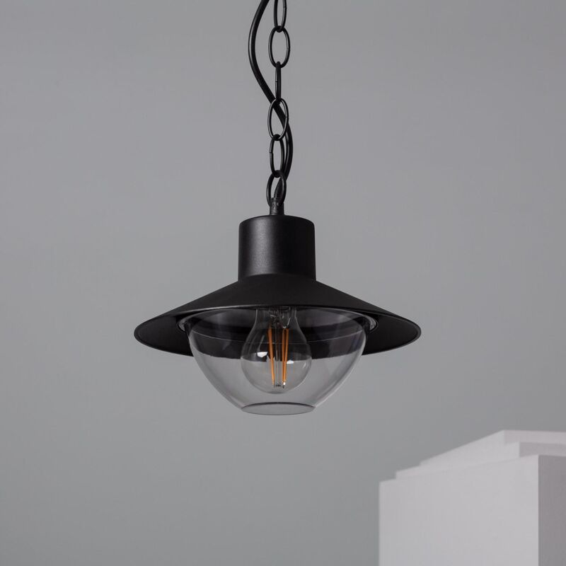 foto del prodotto lampada a sospensione metallo neiva nero