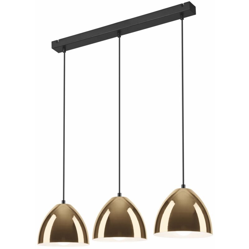 foto del prodotto lampada a sospensione mia, metallo, oro, 83x70x19 cm