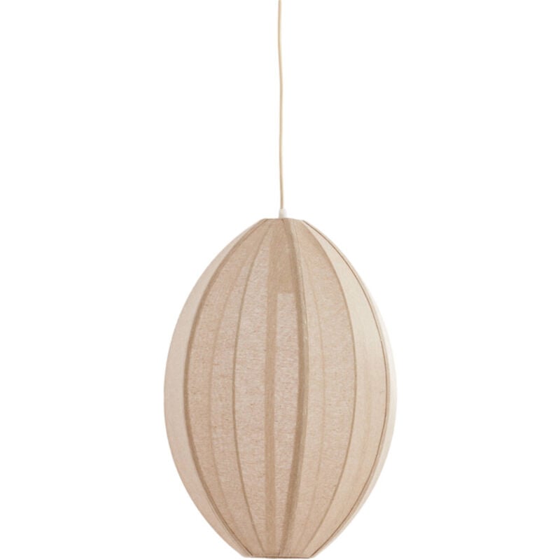 foto del prodotto lampada a sospensione - milatos - beige - - light&amp;living