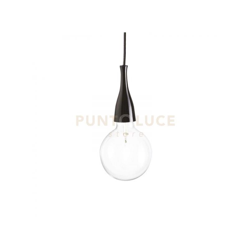 foto del prodotto lampada a sospensione minimal sp1 nero