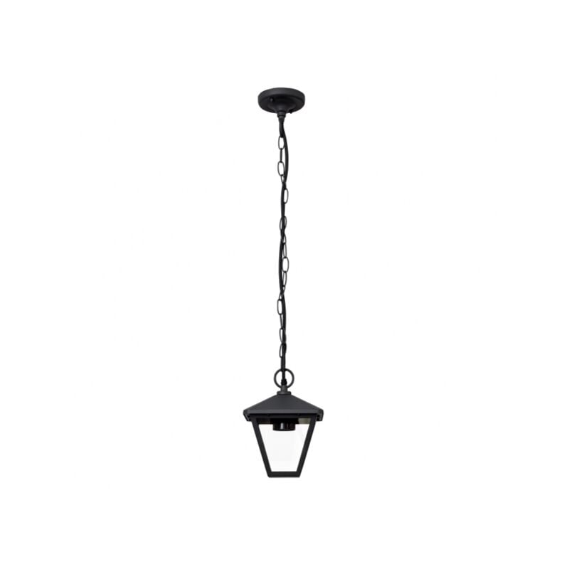 foto del prodotto lampada a sospensione modello dornela de una luce finitura grigio ip44 fabrilamp