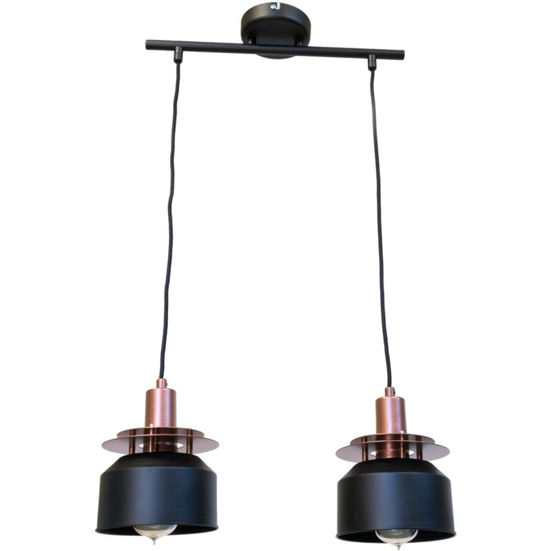 foto del prodotto lampada a sospensione moderna industriale retr andromeda