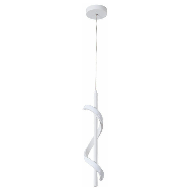 immagine 0 del prodotto lampada a sospensione moderna led lampadario a soffitto creativa spirale bianca luce bianco caldo