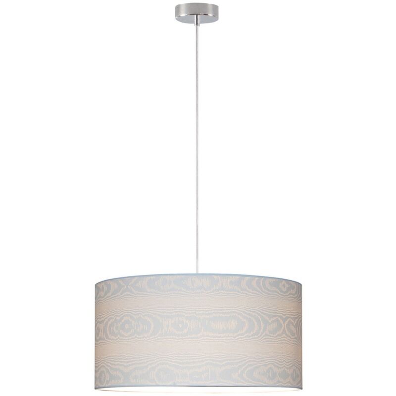 foto del prodotto lampada a sospensione mosella, carta, plastica, metallo, argento, beige, 50x50x120 cm