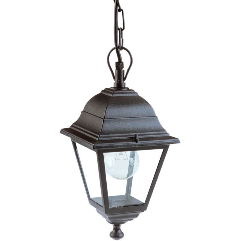 foto del prodotto lampada a sospensione nano nera, e27
