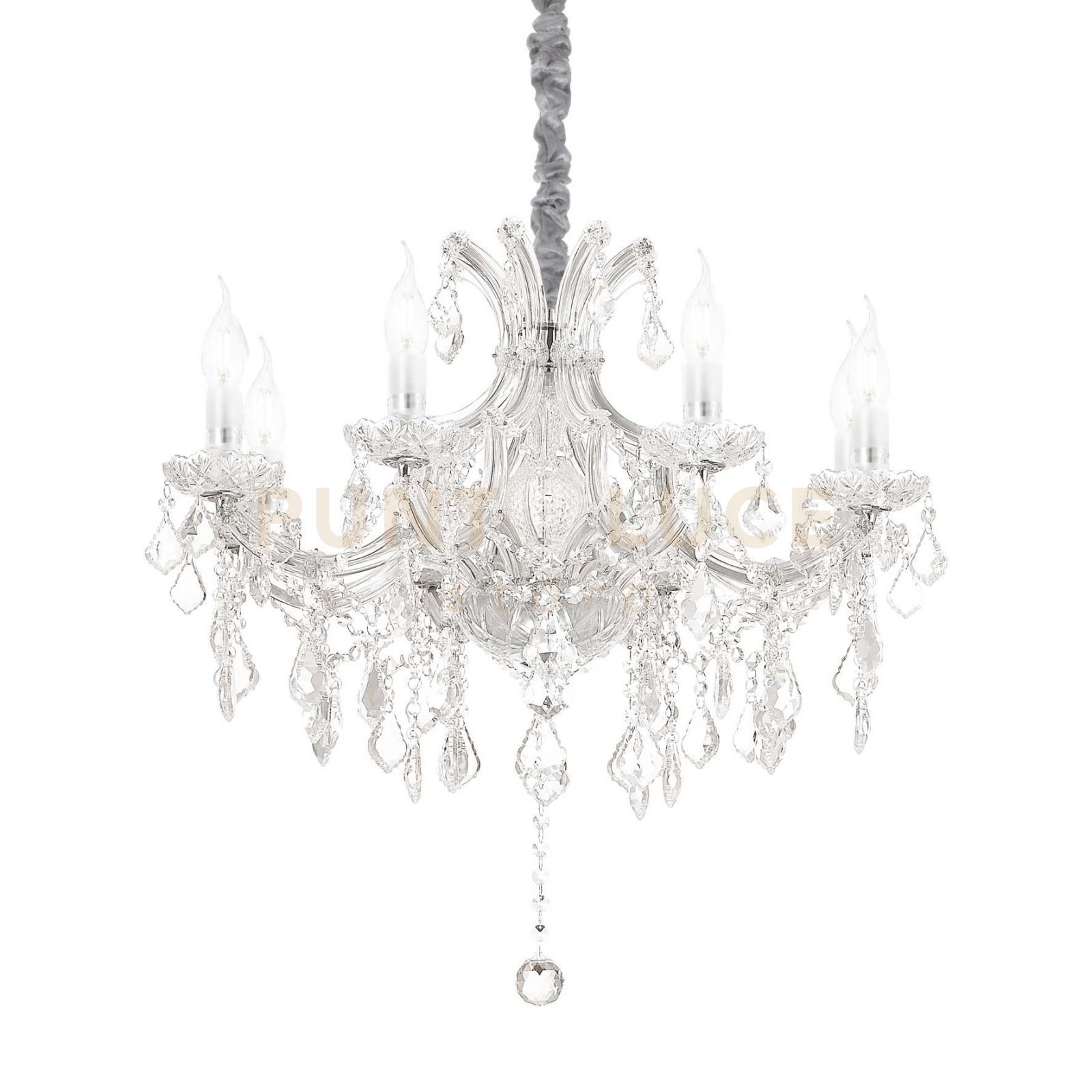 foto del prodotto lampada a sospensione napoleon sp8 cromo