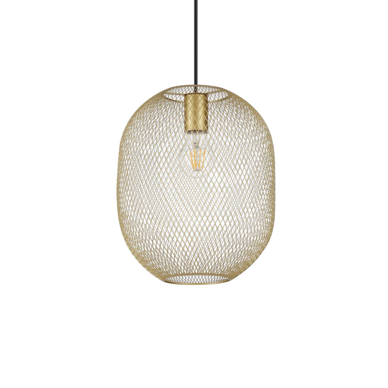 foto del prodotto lampada a sospensione net sp1 d24 oro ideal-lux
