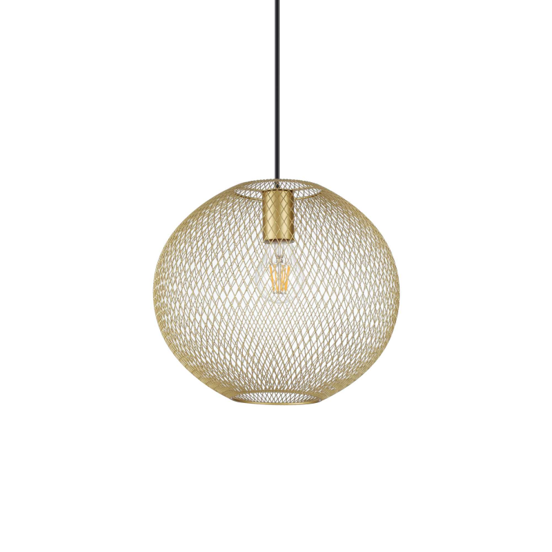 foto del prodotto lampada a sospensione net sp1 d29 oro ideal-lux