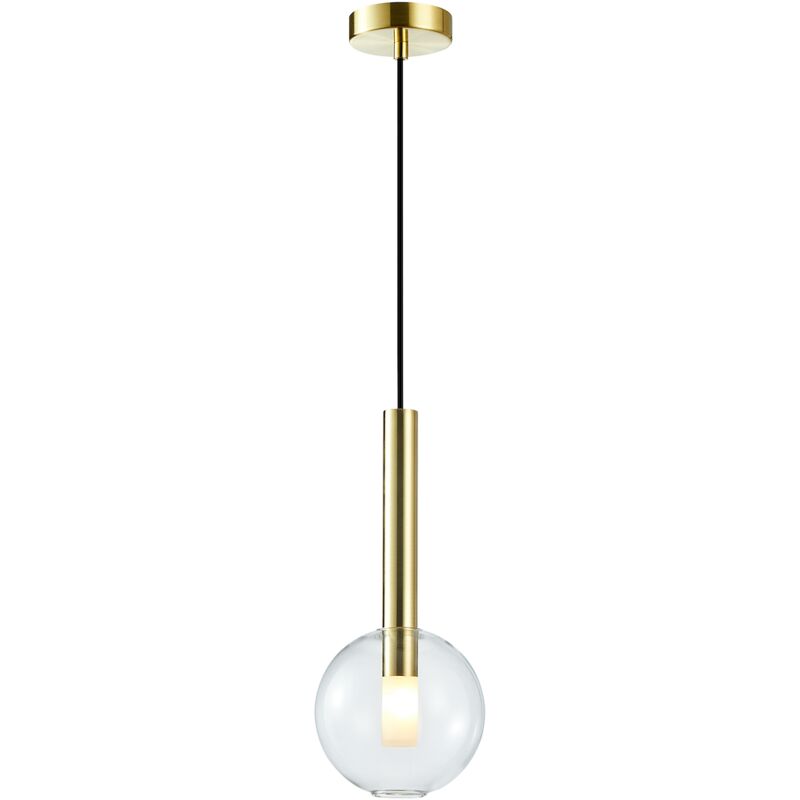 foto del prodotto lampada a sospensione niko gold 1xg9 diametro 150