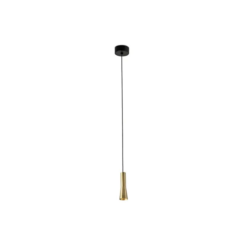 foto del prodotto lampada a sospensione nina oro satinato 22025