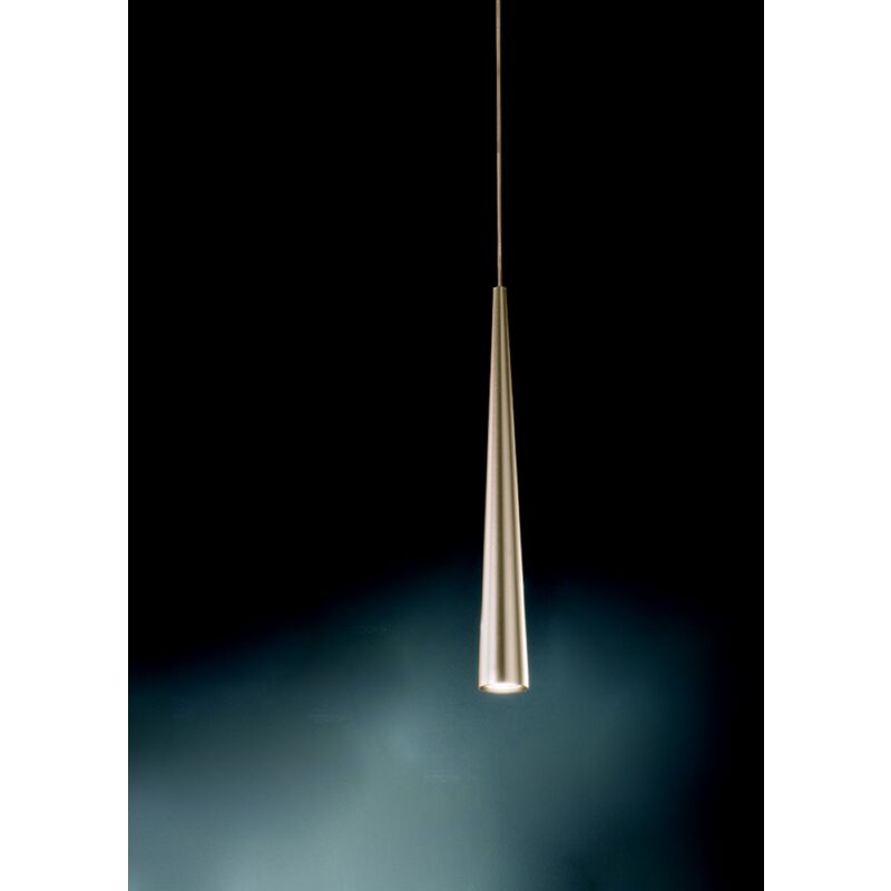 foto del prodotto lampada a sospensione noa d6 cm alluminio verniciato a polvere oro grande