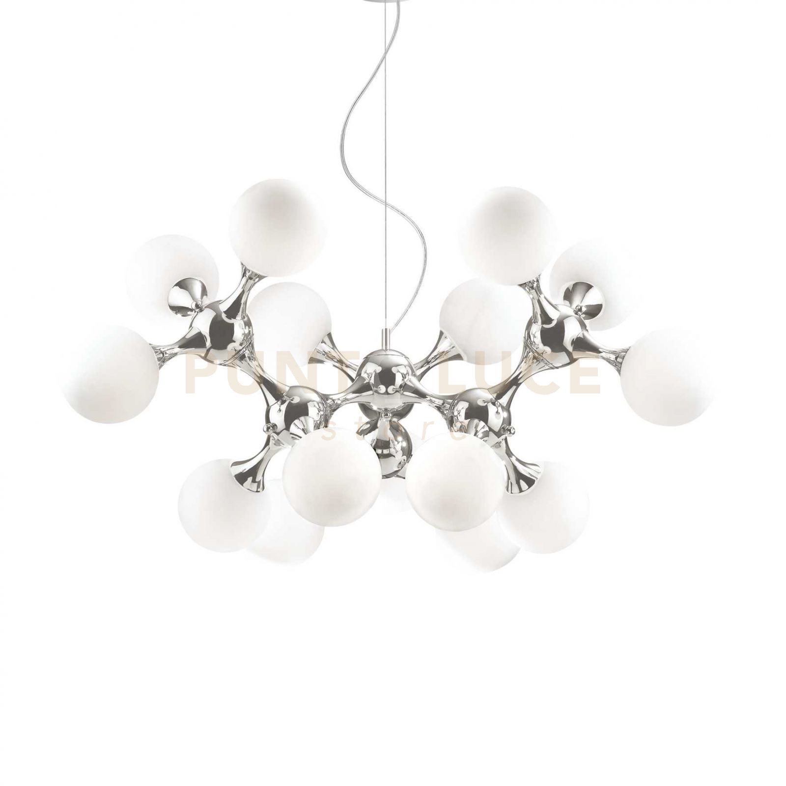 foto del prodotto lampada a sospensione nodi sp15 bianco