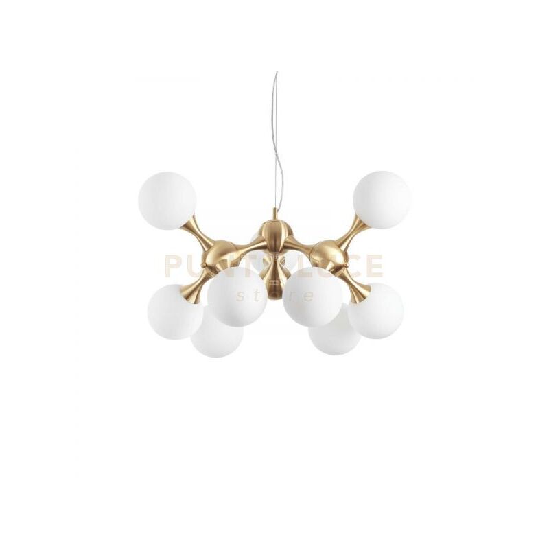 foto del prodotto lampada a sospensione nodi sp9 ottone