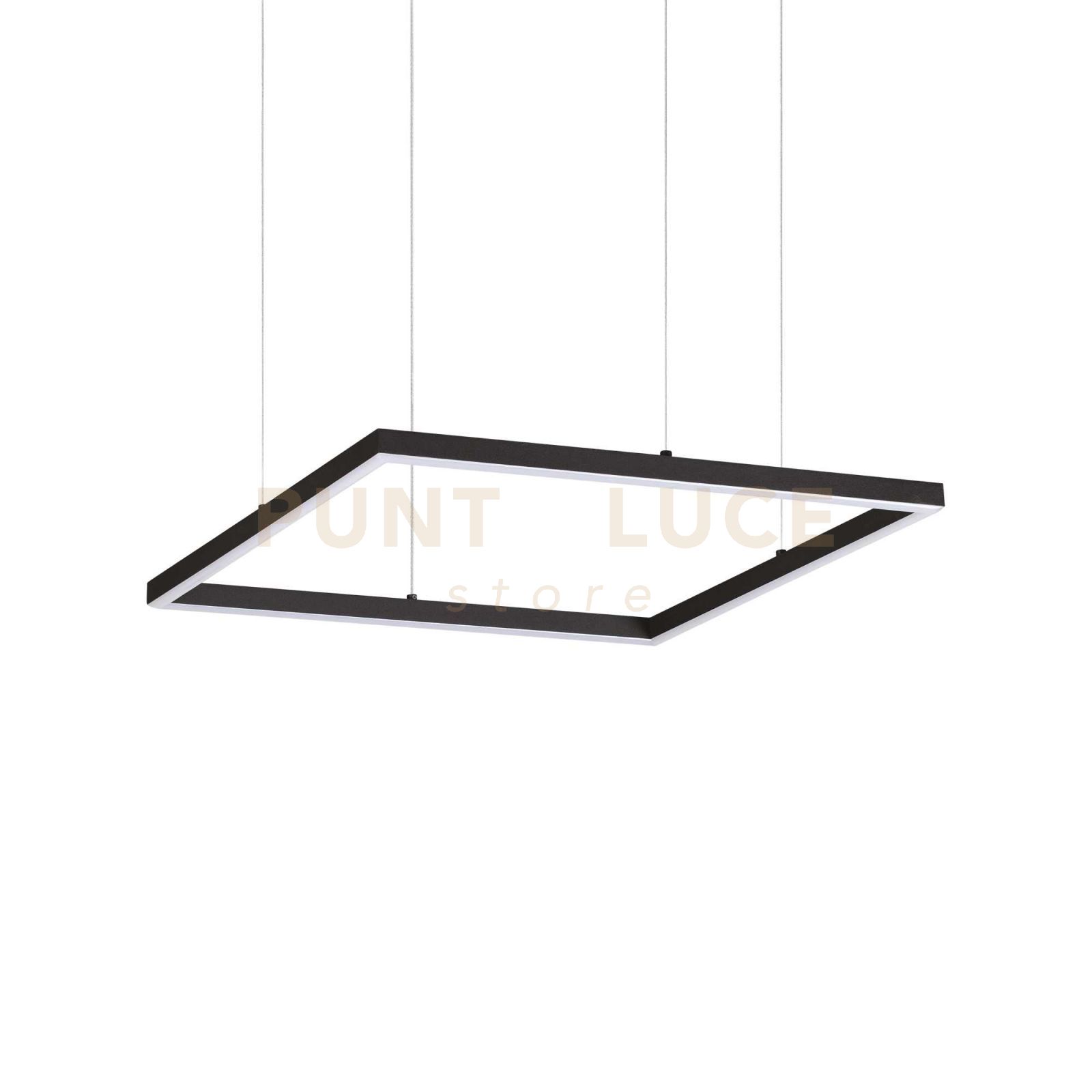 foto del prodotto lampada a sospensione oracle slim sp d050 square 3000k on off bk
