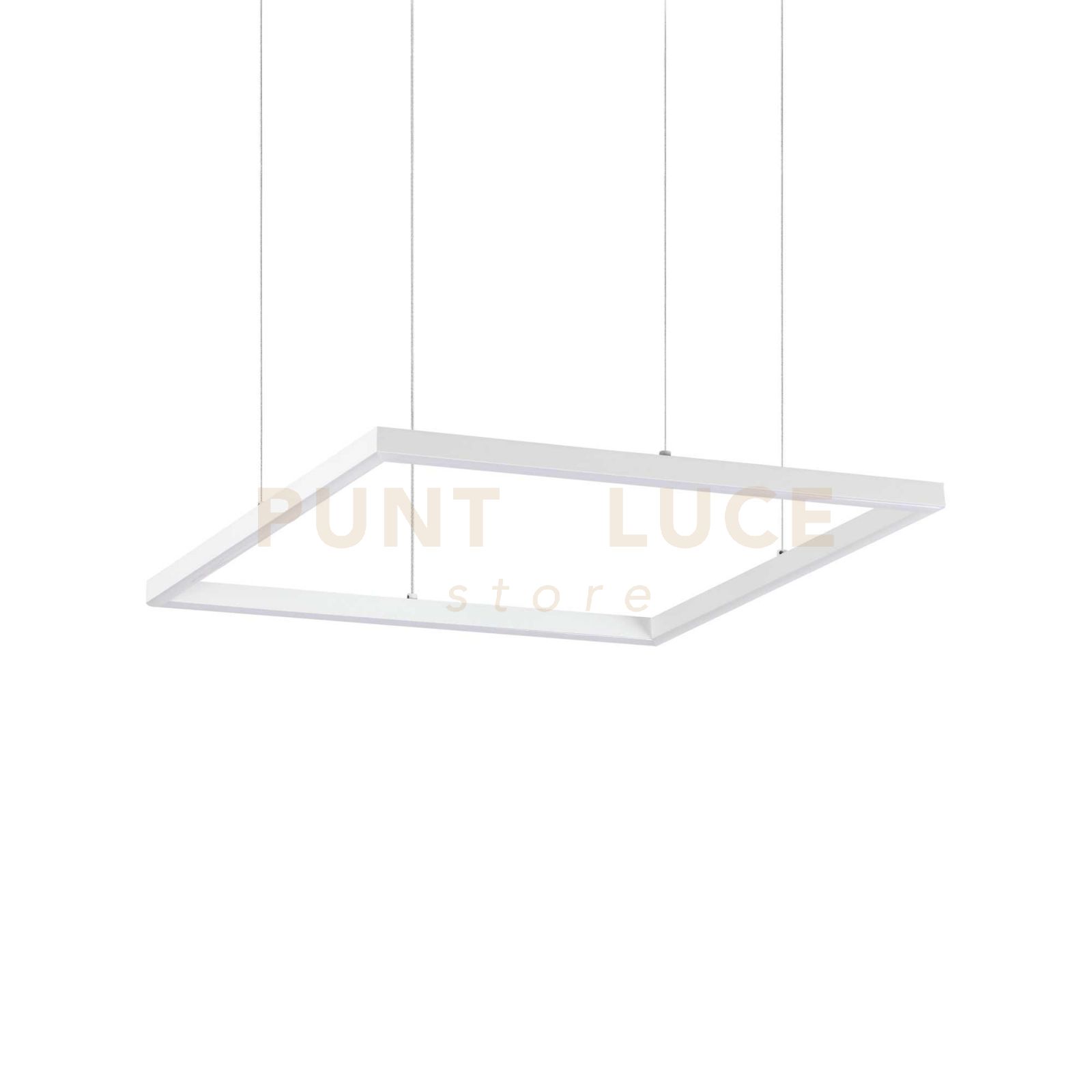 foto del prodotto lampada a sospensione oracle slim sp d050 square 3000k on off wh