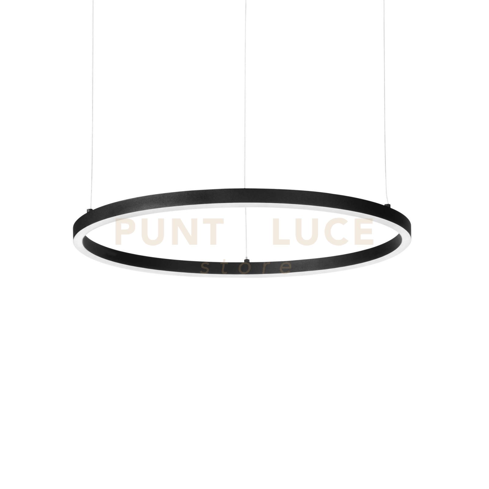 foto del prodotto lampada a sospensione oracle slim sp d070 round 3000k dali bk