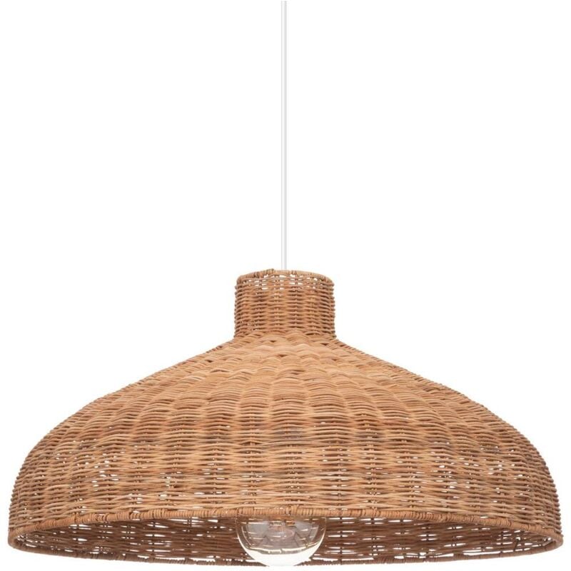 foto del prodotto lampada a sospensione ori in rattan d58cm atmosphera cr ateur d'int rieur