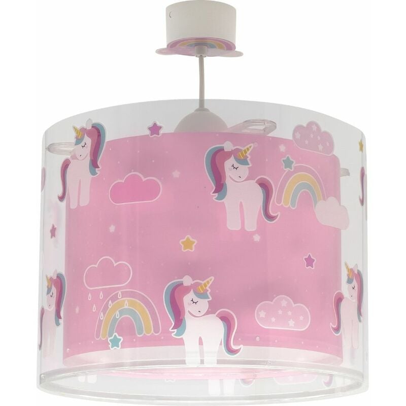 foto del prodotto lampada a sospensione per bambini unicorns