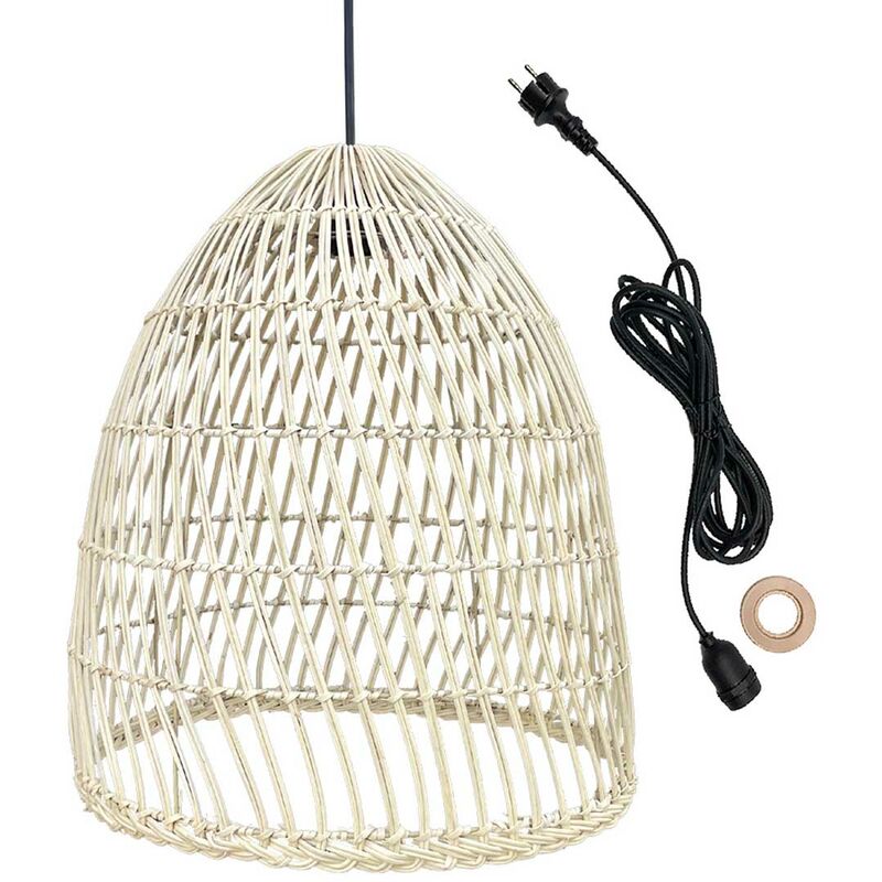 foto del prodotto lampada a sospensione per esterni d40cm paulo outdoor cable