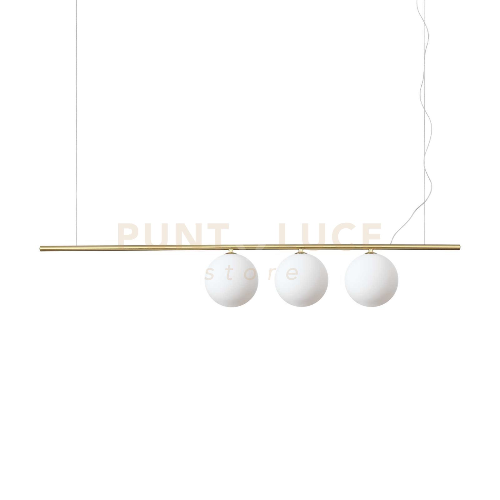 foto del prodotto lampada a sospensione perline sp3 ottone