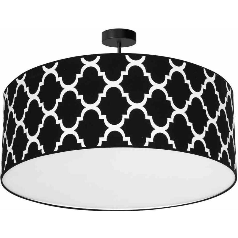 foto del prodotto lampada a sospensione pierre black 3xe27