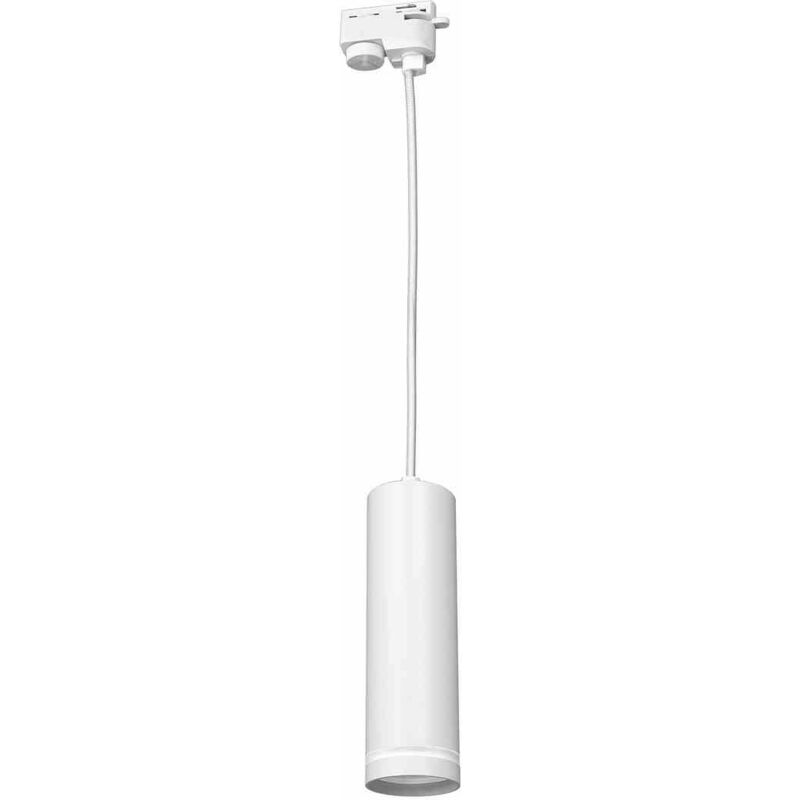 foto del prodotto lampada a sospensione pipe ring track bianca 1xgu10