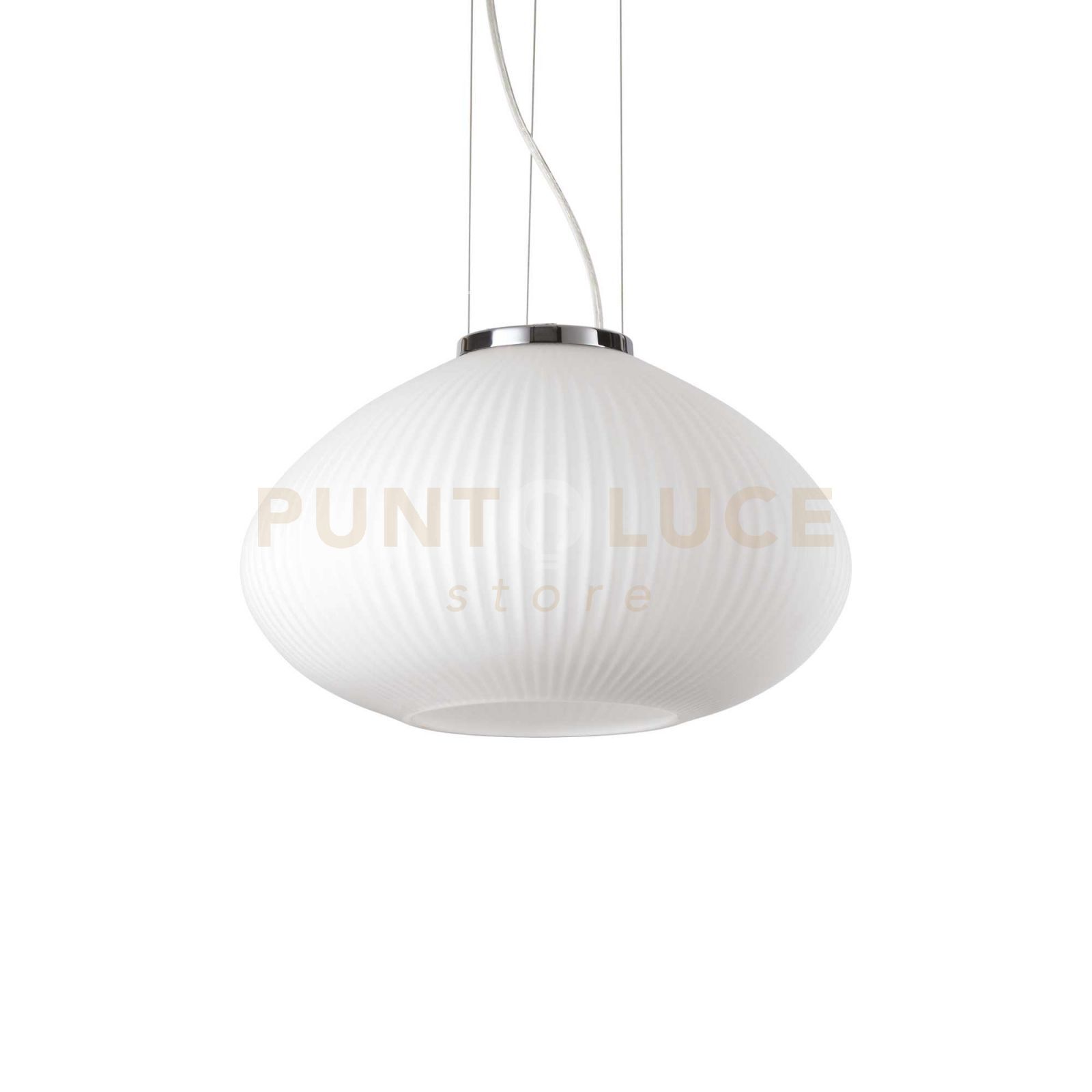 foto del prodotto lampada a sospensione plisse 39 sp1 d35 cromo