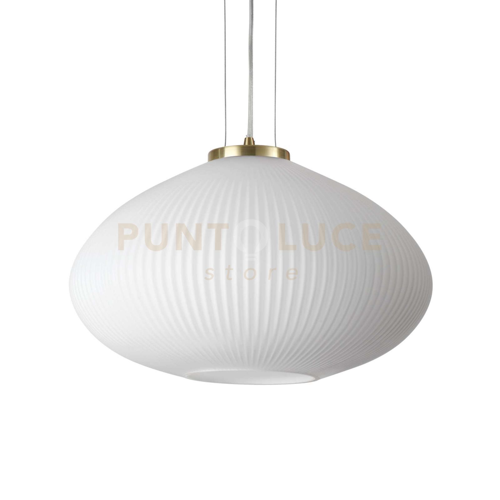 foto del prodotto lampada a sospensione plisse 39 sp1 d45 ottone
