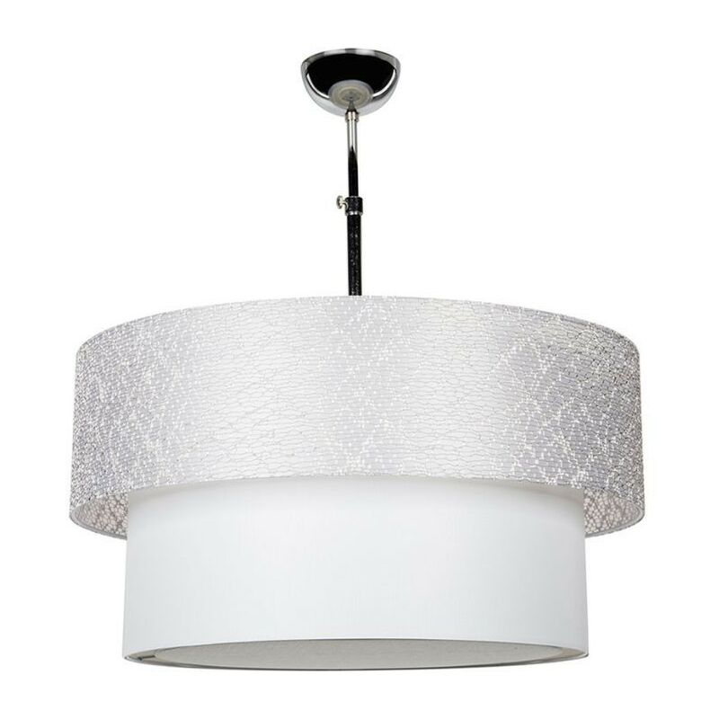 immagine 0 del prodotto lampada a sospensione polo mdl2749 in tessuto grigio effez