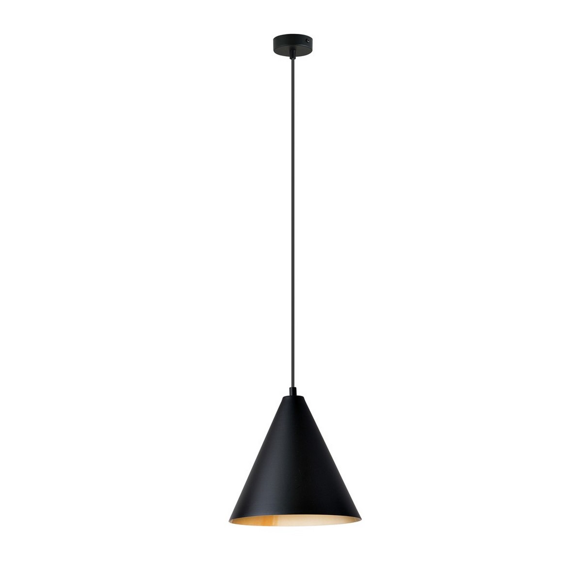 foto del prodotto lampada a sospensione rebel, nero, acciaio, 23,5x100x24 cm, epikasa