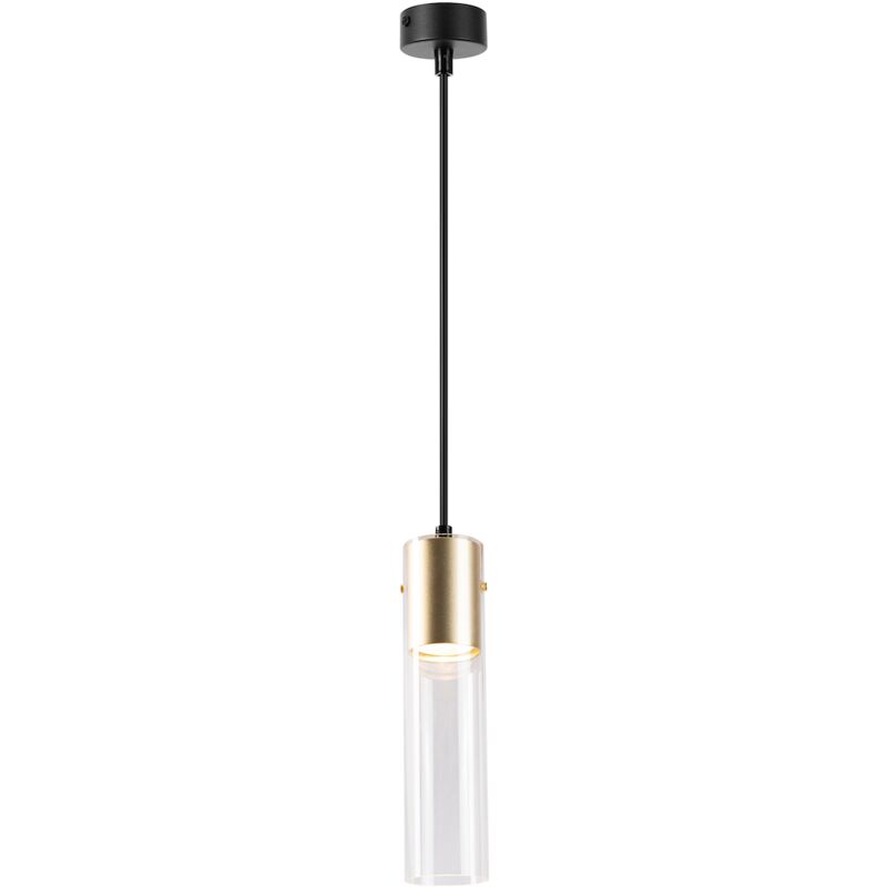 foto del prodotto lampada a sospensione ricky oro 1xgu10