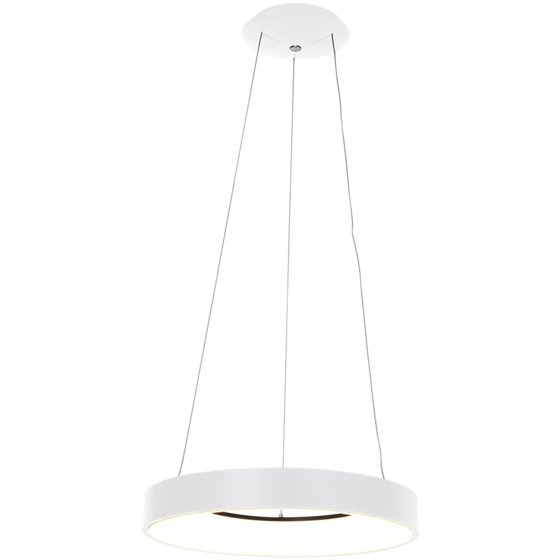 foto del prodotto lampada a sospensione ringlede bianco plastica steinhauer